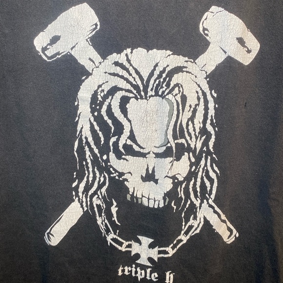 WWE Triple H Bring The Hammer Down TShirt - Picture 2 of 9